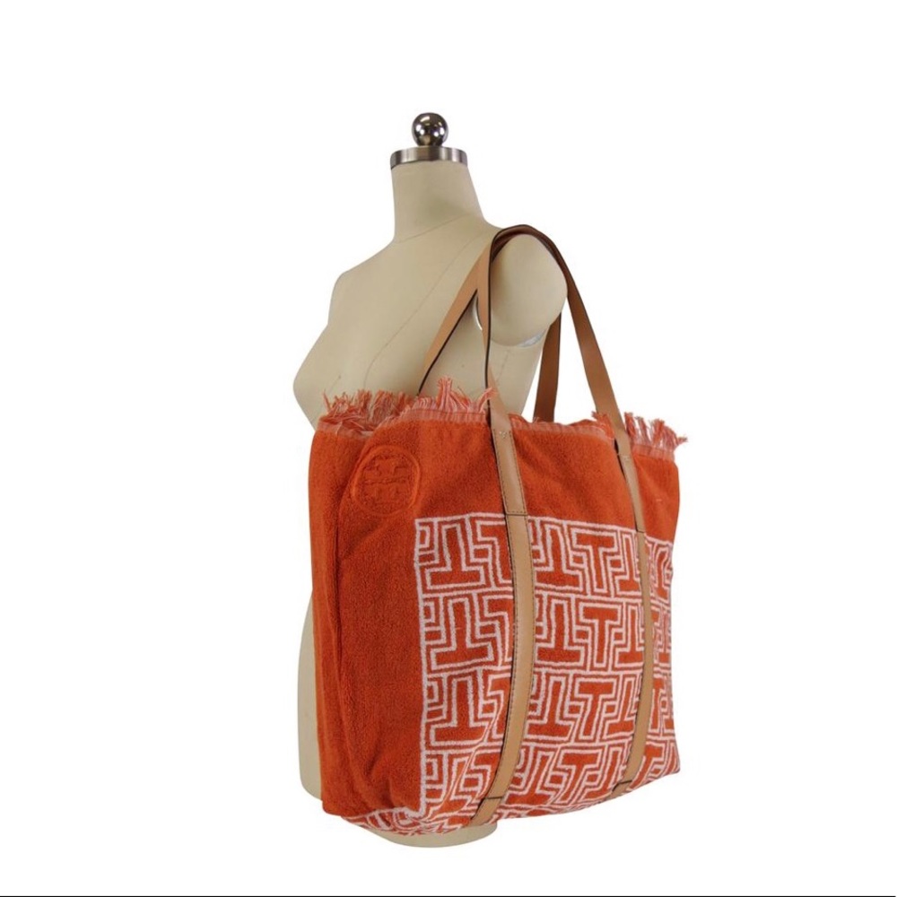 SOLD!!! NEW, AUTHENTICATED TORY BURCH Terry Tote - Picture 2 of 8